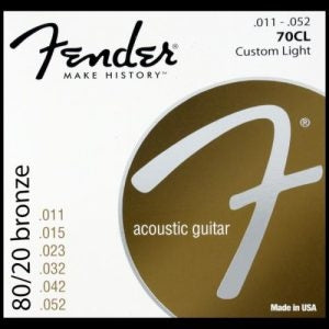 Juego De Cuerdas Bronze Guitarra Electroacustica 11-52, 70cl